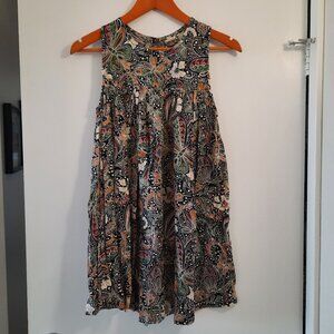 Sea Jewels Butterfly Long Top, Size S/M